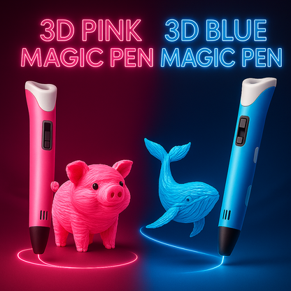 3D MAGIC PENS by Pelivi