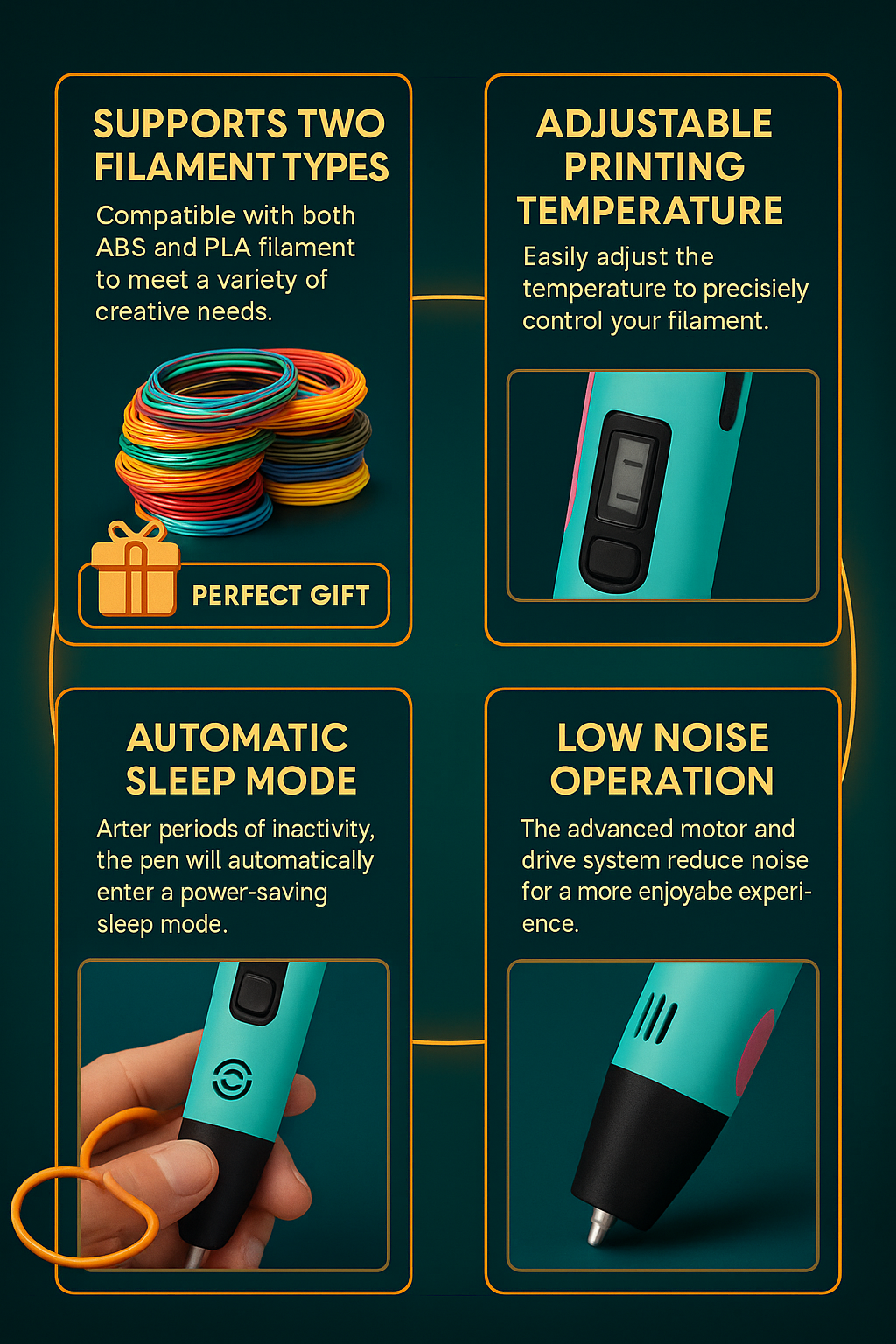 3D MAGIC PENS by Pelivi