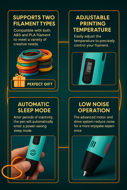 3D MAGIC PENS by Pelivi