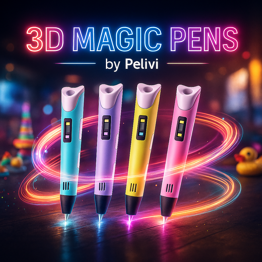 3D MAGIC PENS by Pelivi
